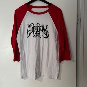 Allman brothers baseball tshirt